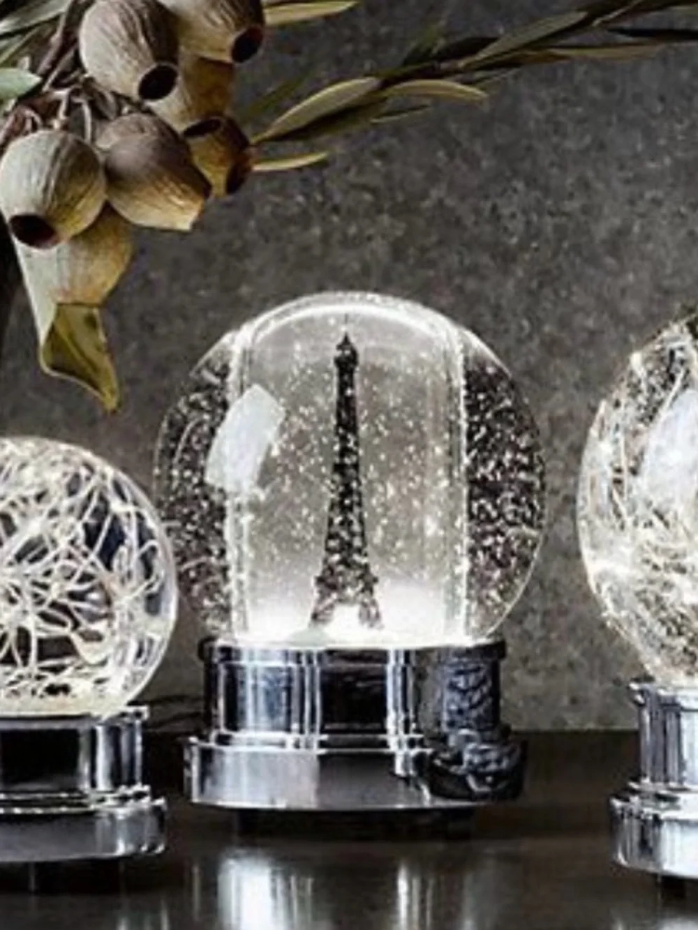 Restoration Hardware Snow Globe Photo Frame 4